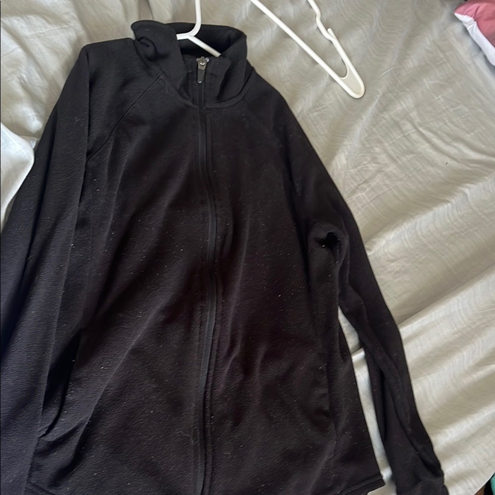 Black Zip-Up Jacket